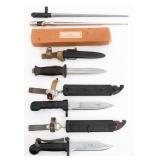 EAST GERMAN & USSR KM66 KNIFE & BAYONETS
