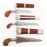 SOUTHEAST ASIAN GUNONG & PUNAL DE KRIS KNIVES