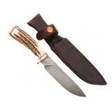 CUSTOM MADE SKINNING KNIFE by WALLACE