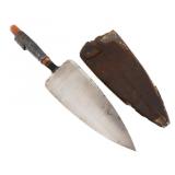 US ARMY MODEL 1873 TROWEL BAYONET & SCABBARD