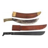 WWII US COLLINS & CO / ONTARIO KNIFE CO MACHETES