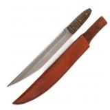 RICKY FOWLER 1061 LONG SEAX KNIFE WITH SHEATH