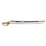 WWII GERMAN KRIEGSMARINE LION HEAD OFFICER SWORD