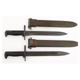 WWII US ARMY M1 BAYONETS by UFH & PAL