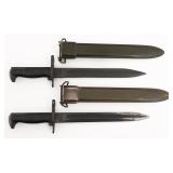 WWII US ARMY M1905E1 BAYONETS by UTICA & AFH