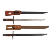 IMPERIAL JAPANESE TYPE 30 & LATE WAR BAYONETS