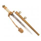 WWII GERMAN KRIEGSMARINE DRESS DAGGER by HORSTER