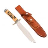 RANDALL MODEL 1 WITH SCRIMSHAW HANDLE KNIFE
