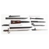 WWII - COLD WAR WORLD MILITARY BAYONETS