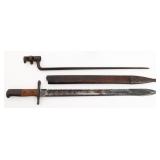 SWISS M1914 SAWBACK & SOCKET BAYONETS