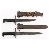 WWII US ARMY M1905E1 BAYONETS by UTICA & AFH