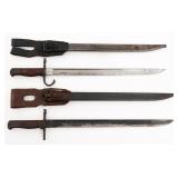 WWII IMPERIAL JAPANESE TYPE 30 BAYONETS