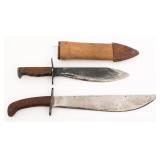 WWI US ARMY M1909 & M1917 BOLO KNIVES