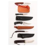 FIXED BLADE KNIVES - FROST, ROATH, RUSSELL, J. PRO