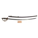 CIVIL WAR ATTRIBUTED US M1860 CAVALRY SWORD