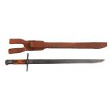 WWII JAPANESE NAVY TYPE 30 BAYONET & SCABBARD