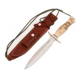 RANDALL MODEL 1 SCRIMSHAW HANDLE SOLINGEN KNIFE