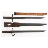 WWII IMPERIAL JAPANESE TYPE 30 LATE WAR BAYONETS