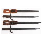 WWII IMPERIAL JAPANESE TYPE 30 BAYONETS