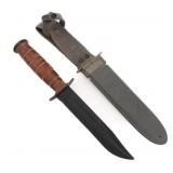 WWII US NAVY MKII FIGHTING KNIFE by CAMILLUS