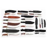 BOWIE & HUNTING KNIVES