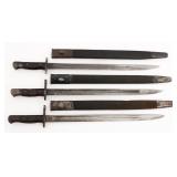WWI BRITISH M1907 & US M1917 BAYONETS