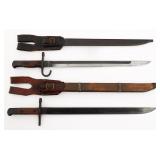 WWII IMPERIAL JAPANESE TYPE 30 BAYONETS