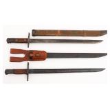 WWII IMPERIAL JAPANESE TYPE 30 BAYONETS