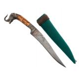 INDO-PERSIAN MUGHAL DAGGER WITH SHEATH