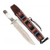 "SELF DEFENDER" BOWIE KNIFE by PARKER CUTLERY CO