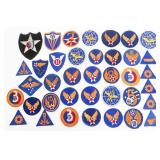WWII US ARMY & ARMY AIR FORCES PATCHES