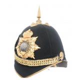 19TH C. BRITISH ROYAL MARINES HOME SERVICE HELMET