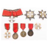 REENACTOR WWII ORDER OF THE GERMAN EAGLE MEDALS