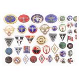 REENACTOR WWII GERMAN ORGANIZATION BADGES & PINS