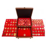 WWI - COLD WAR US ARMY CAP BADGES