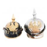 REENACTOR WWI GERMAN PICKELHAUBE & METALHELME
