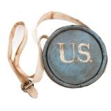 WAR OF 1812 US WOODEN CANTEEN