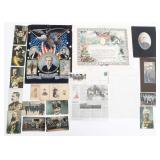 CIVIL WAR - WWII US & GERMAN POSTCARDS & PHOTOS