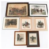 LATE 19th C. - WWI FRENCH & SWISS PRINTS