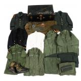 VIETNAM WAR US ARMY BRIG GEN SNEEDEN UNIFORM GROUP