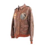 WWII 12th AAF 85th BOMB SQUADRON A2 FLIGHT JACKET