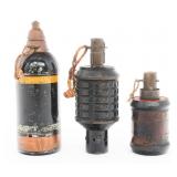 WWII JAPANESE TYPE 91-99 GRENADE & 89 MORTAR ROUND