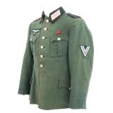 WWII GERMAN HEER PANZER OBERGEFREITER M36 TUNIC