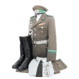 COLD WAR EAST GERMAN BORDER GUARD UNIFORM GROUP