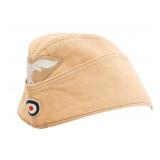 WWII GERMAN LUFTWAFFE EM/NCO TROPICAL OVERSEAS CAP