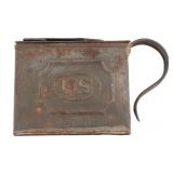 US ARMY M1872 EXPERIMENTAL MEAT CAN MESS KIT