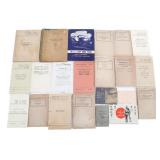 WWII US ARMED FORCES FIELD MANUALS & BOOKS