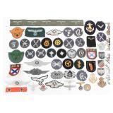 WWII GERMAN PATCHES, BADGES, & INSIGNIA