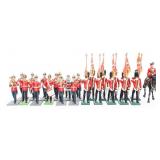 UK 24th WELSH BORDERER & REGIMENTAL FLAG FIGURINES