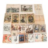 MEXICAN BORDER WAR - WWI US & FRENCH EPHEMERA